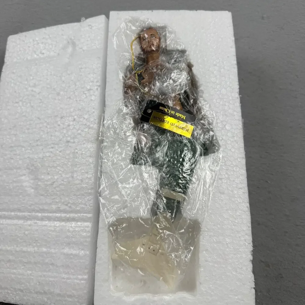 December Diamonds Hero Merman Ornament Military 2017 Numbered Ltd Ed 1351 NIB